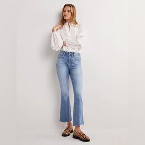 Boden Fitted Cropped Flare Jeans size US 20-22
